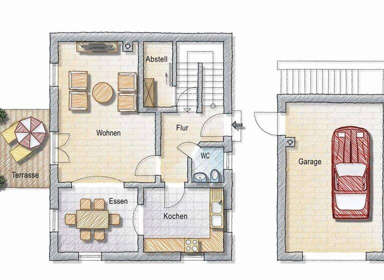 Einfamilienhaus zum Kauf 479.000 € 3,5 Zimmer 110 m² 615 m² Grundstück Pruppach Pyrbaum / Pruppach 90602