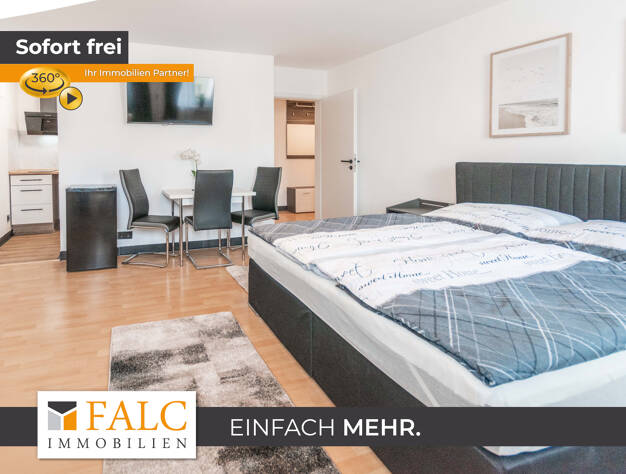Wohnung zur Miete Wohnen auf Zeit 1.200 € 1 Zimmer 30,5 m² frei ab sofort Schützenbahn 15 Stadtkern Essen 45127