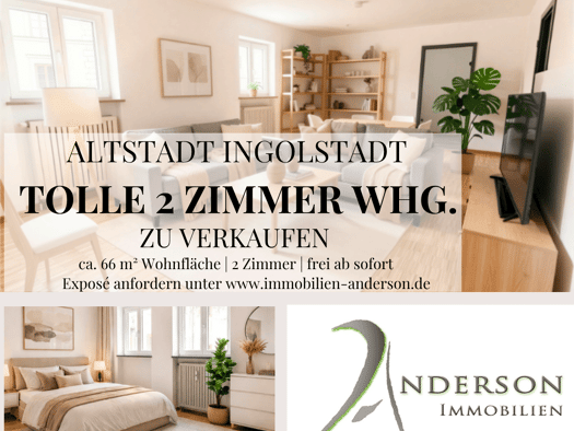 Wohnung zum Kauf 319.000 € 2 Zimmer 66,3 m² 1. Geschoss Ingolstadt Ingolstadt 85049