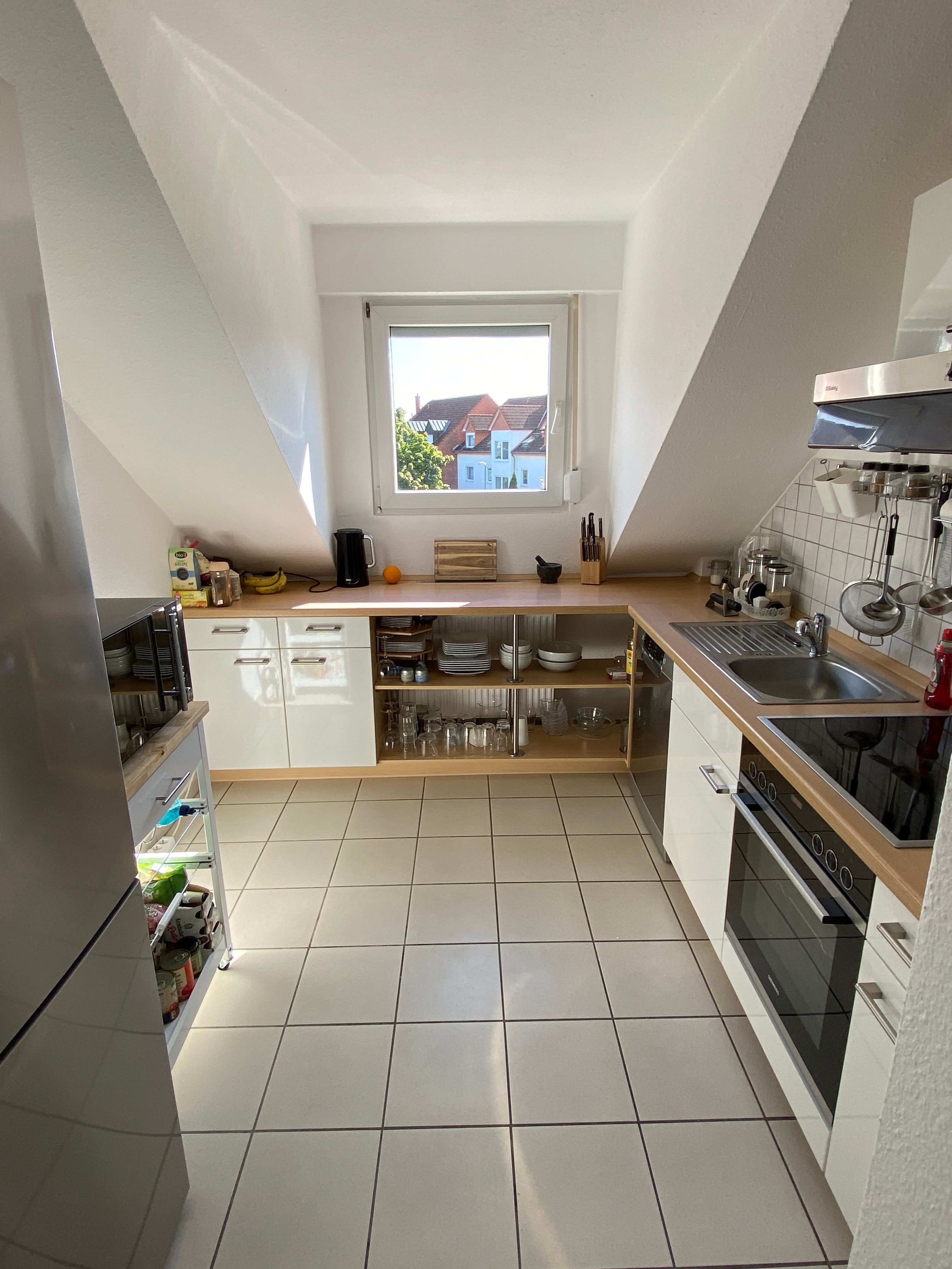 Wohnung zur Miete 500 € 2 Zimmer 48,1 m²<br/>Wohnfläche 1.<br/>Geschoss 01.12.2024<br/>Verfügbarkeit Fritz-Berend-Str. 44, Whg-Nr. 7, DG links Eversburg 40 Osnabrück 49090