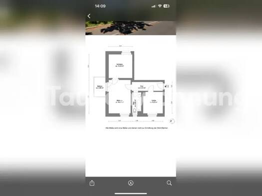 Wohnung zur Miete Tauschwohnung 540 € 2 Zimmer 50 m² 1. Geschoss Strehlen Dresden 01219