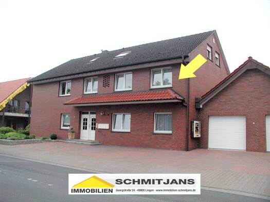 Wohnung zur Miete 400 € 2 Zimmer 50 m² 1. Geschoss frei ab 01.10.2025 Baccum Lingen (Ems) 49811