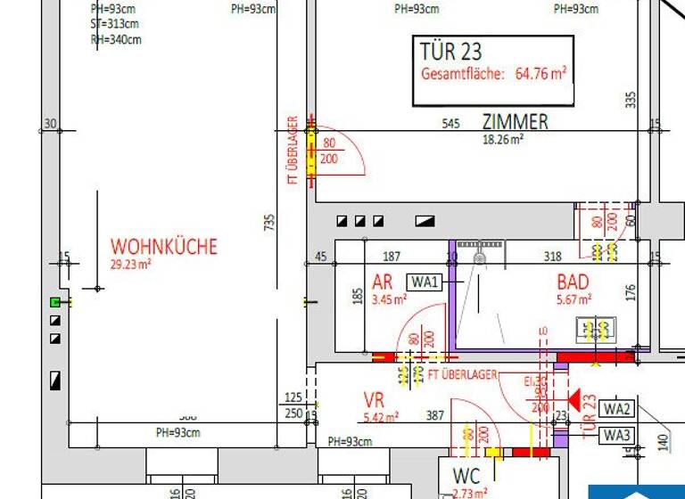 Wohnung zum Kauf 459.000 € 2 Zimmer 64,8 m² 2. Geschoss Max-Winter-Platz Wien 1020