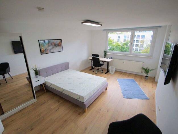 Studio zur Miete Wohnen auf Zeit 450 € 1 Zimmer 25 m² Hans-Böckler-Straße Bamberg 96050