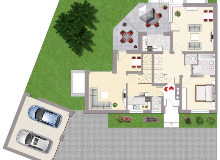 Bungalow zum Kauf 390.000 € 5 Zimmer 109,6 m² 550 m² Grundstück Hardt Dorsten 46282
