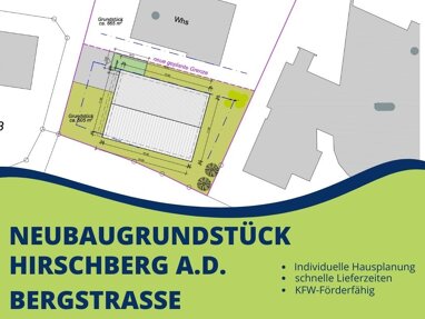 Grundstück zum Kauf provisionsfrei 589.975 € 505 m² Grundstück Großsachsen Hirschberg an der Bergstraße 69493