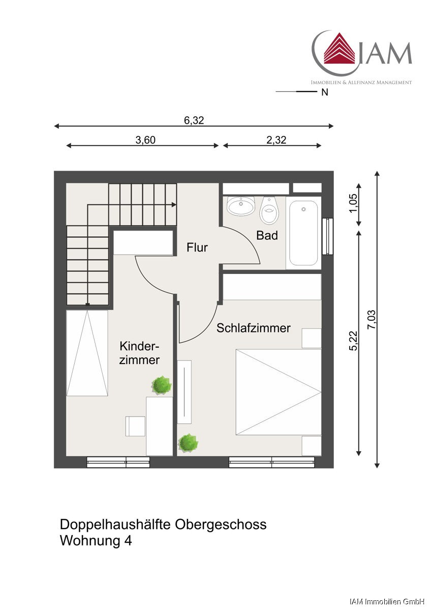 Maisonette zum Kauf 669.000 € 3 Zimmer 72 m²<br/>Wohnfläche Dreieichstraße 34 Sachsenhausen - Nord Frankfurt am Main 60594