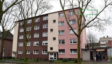 Wohnung zur Versteigerung provisionsfrei als Kapitalanlage geeignet 85.000 € 3,5 Zimmer 69 m² Am Bischofskamp 6-8 Röttgersbach Duisburg 47169