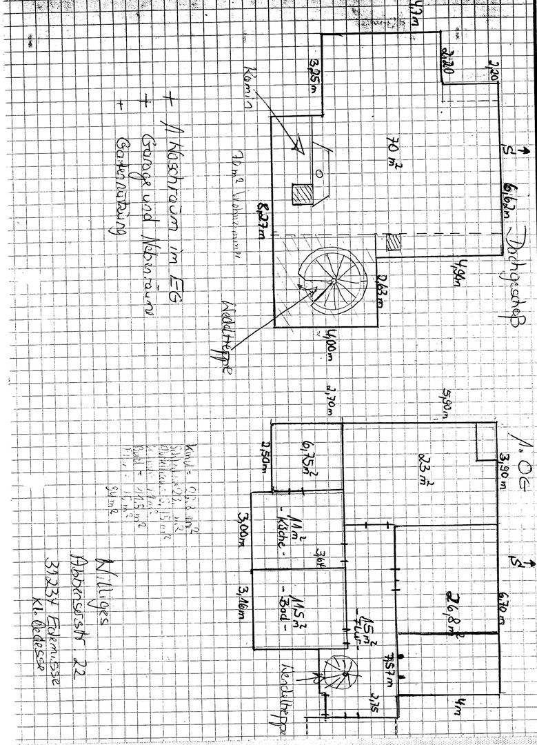 Doppelhaushälfte zum Kauf provisionsfrei 299.000 € 9 Zimmer 233 m²<br/>Wohnfläche 2.000 m²<br/>Grundstück Abbenser Str. 22 Oedesse Edemissen OT 31234