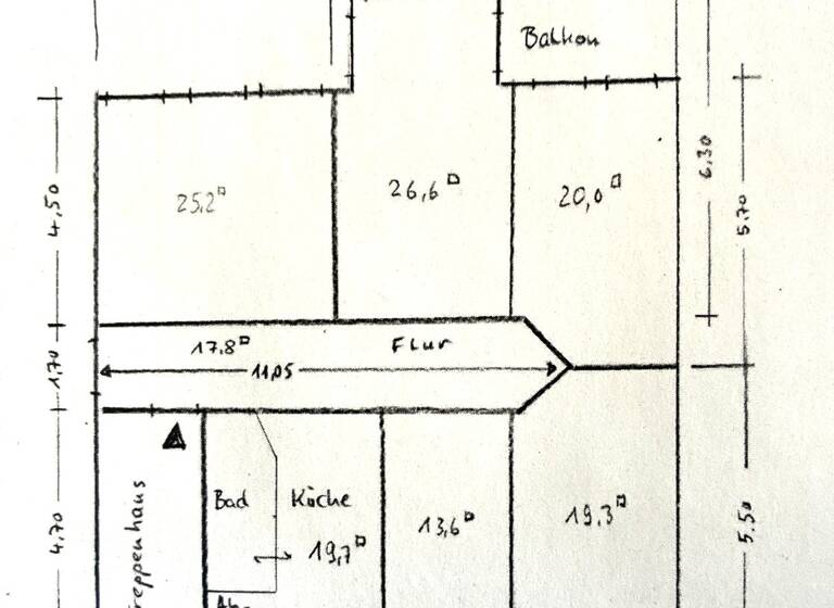 Wohnung zur Miete 870 € 5 Zimmer 140 m² Geschoss 3/4 frei ab 01.06.2026 Stadtgebiet Wolfenbüttel 38302