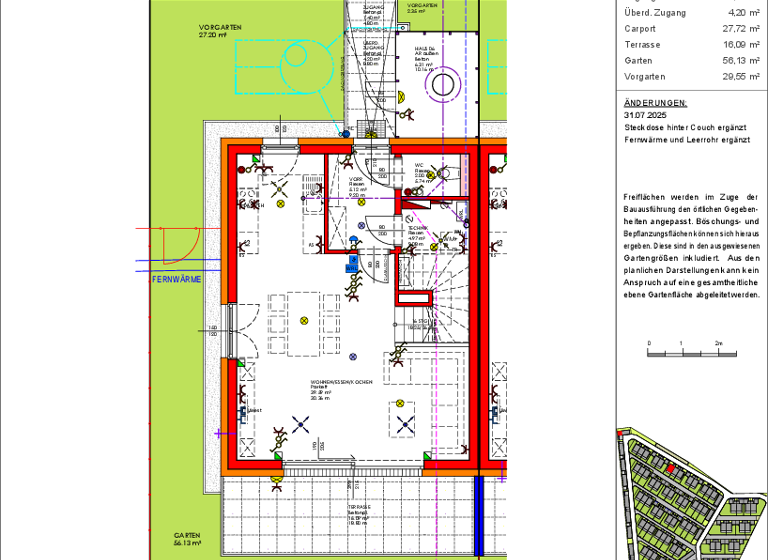 Reihenmittelhaus zur Miete - Erstbezug 1.376 € 4 Zimmer 100,5 m² Ansfelden, Widistraße Ansfelden 4052