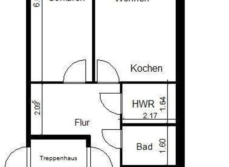 Wohnung zur Miete nur mit Wohnberechtigungsschein 432 € 3 Zimmer 72 m² 3. Geschoss Conrad-Fromann-Straße 27 Nordhausen 99734