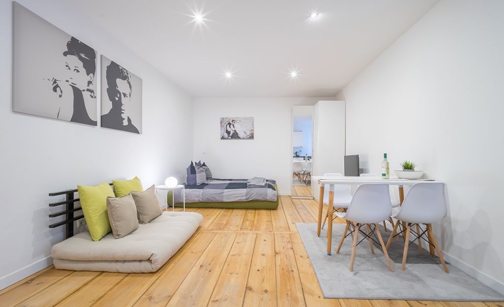 Wohnung zur Miete Wohnen auf Zeit 1.490 € 1 Zimmer 42 m²<br/>Wohnfläche 01.12.2024<br/>Verfügbarkeit Yorckstraße Kreuzberg Berlin 10965