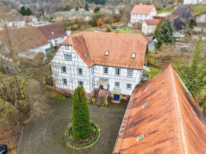 Einfamilienhaus zum Kauf 1.050.000 € 7 Zimmer 400 m² 6.000 m² Grundstück Zell Bad König 64732