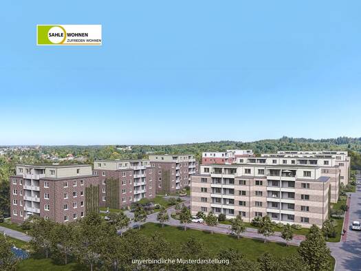 Wohnung zur Miete - Erstbezug 619 € 3 Zimmer 72,1 m² 1. Geschoss frei ab sofort Buntsandsteinstr. 8 Darmstadt 64285