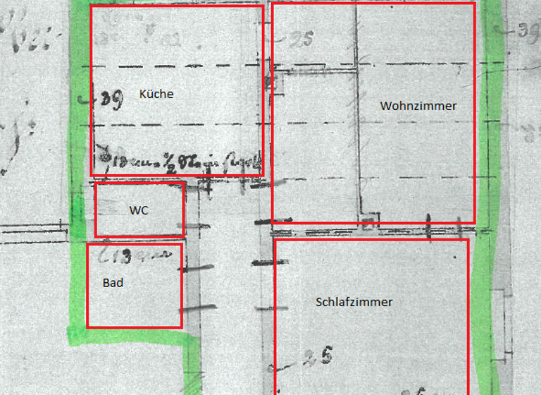 Wohnung zur Miete 696 € 2 Zimmer 58 m²<br/>Wohnfläche 3.<br/>Geschoss Braunschweig Braunschweig 38104