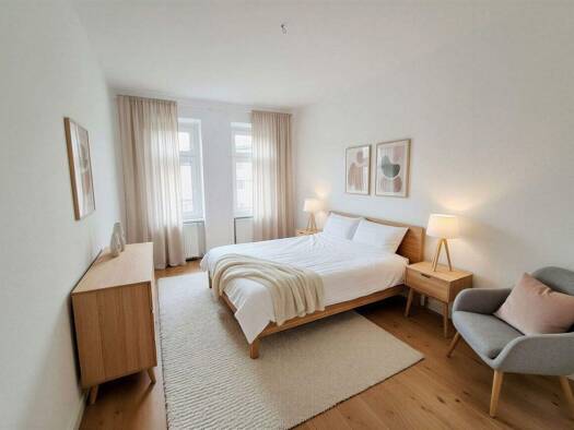 Wohnung zur Miete 910 € 3 Zimmer 64 m² 1. Geschoss Arndtstraße 62 Südvorstadt Leipzig 04275