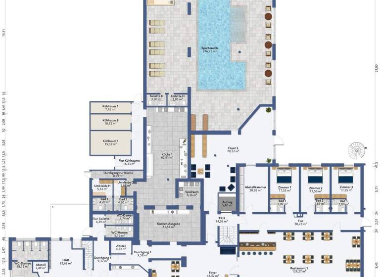 Hotel zum Kauf 3.999.000 € 28 Betten 6.384 m² Grundstück Lette Oelde 59302