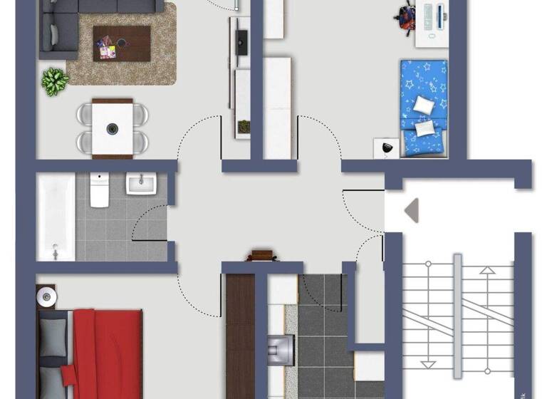 Wohnung zum Kauf 159.500 € 3 Zimmer 67 m² 1. Geschoss Telgte 48291