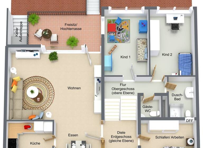 Reihenmittelhaus zum Kauf 399.950 € 5 Zimmer 144,1 m² 479 m² Grundstück Seeberg Köln / Seeberg 50769
