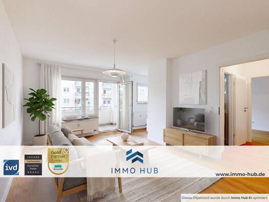 Wohnung zum Kauf 145.000 € 2 Zimmer 44,3 m² 2. Geschoss Möckern Leipzig 04159