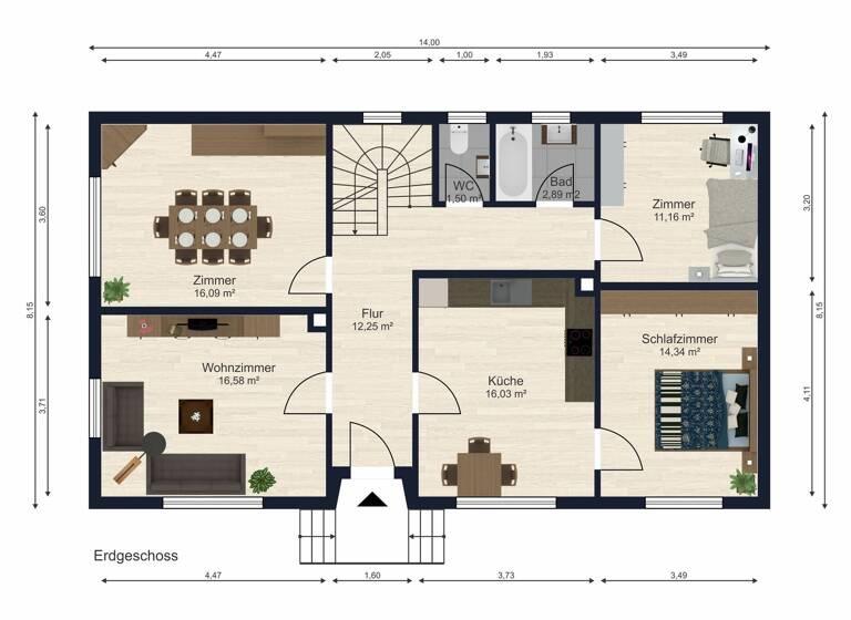 Mehrfamilienhaus zum Kauf 8 Zimmer 185,1 m² 781 m² Grundstück Mauern Neustadt an der Donau 93333