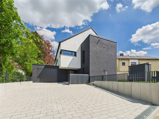 Doppelhaushälfte zum Kauf - Erstbezug provisionsfrei 5 Zimmer 231,5 m² 325 m² Grundstück Hochvogelstraße 2 Landsberg Landsberg am Lech 86899