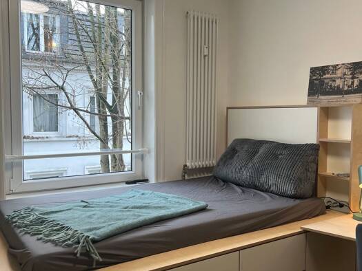 Studio zur Miete 1.100 € 1 Zimmer 17 m² Geschoss 2/3 frei ab 01.05.2026 Stellinger Weg 43 Eimsbüttel Hamburg 20255