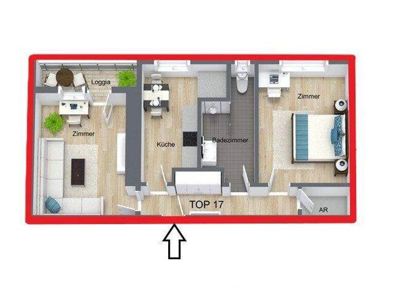 Wohnung zum Kauf 439.000 € 2 Zimmer 62 m² 5. Geschoss Innsbruck 6020