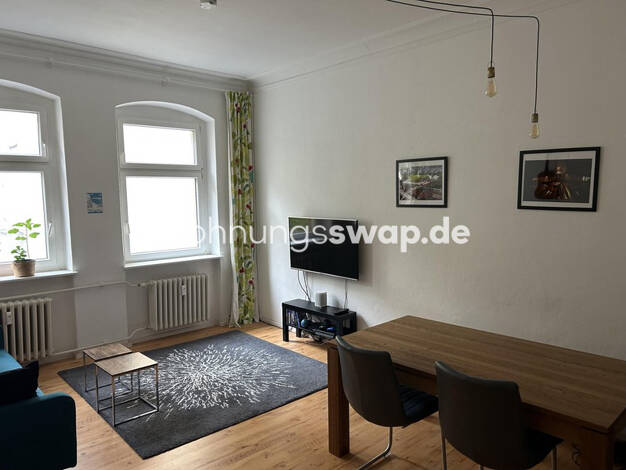 Studio zur Miete Tauschwohnung 411 € 2 Zimmer 57 m² 3. Geschoss Moabit Berlin 10557
