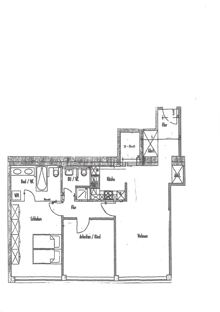 Wohnung zur Miete 936 € 3 Zimmer 88 m²<br/>Wohnfläche 1.<br/>Geschoss 15.01.2025<br/>Verfügbarkeit Zur Seehafenbrücke 22 Harburg Hamburg 21073