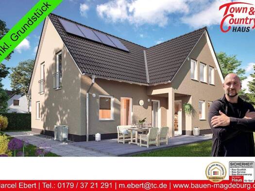 Mehrfamilienhaus zum Kauf - Erstbezug als Kapitalanlage geeignet 303.280 € 8 Zimmer 190 m² 596 m² Grundstück Hohenwarsleben Hermsdorf 39326