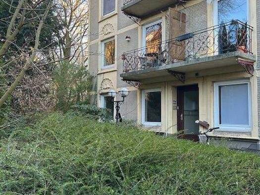 Terrassenwohnung zur Miete 1.000 € 3 Zimmer 69 m² EG frei ab sofort Lokstedter Weg 88, Hinterhaus Eppendorf Hamburg 20251