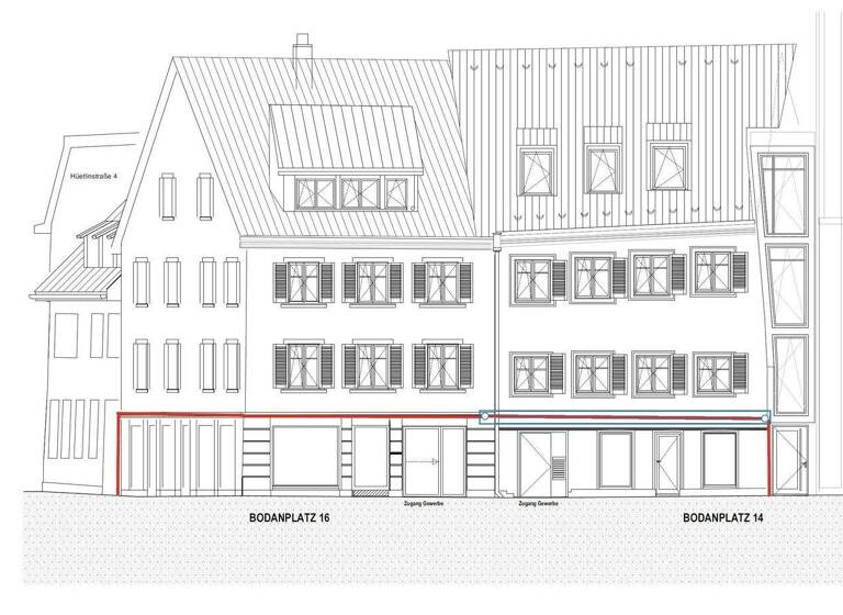 Verkaufsfläche zur Miete provisionsfrei 4.550 € 140 m² Verkaufsfläche Altstadt Konstanz 78462