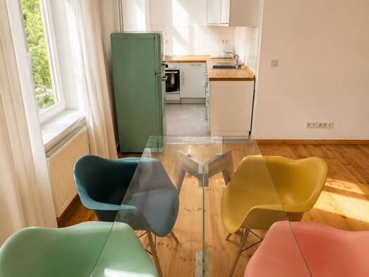 Wohnung zur Miete 1.180 € 2 Zimmer 50 m² Geschoss 2/5 frei ab sofort Markgrafendamm 34 Friedrichshain Berlin 10245
