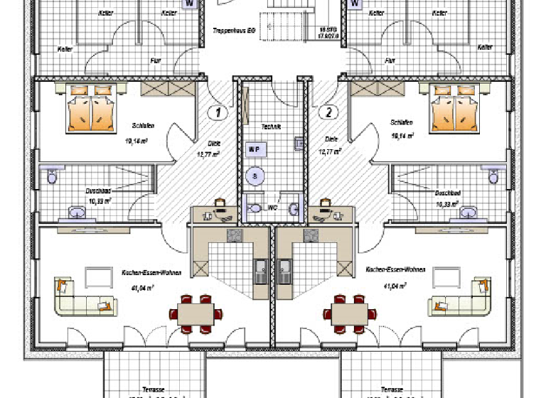 Wohnung zur Miete 855 € 2 Zimmer 90 m² Geschoss EG/1 frei ab 01.06.2026 Reinsfeld 54421