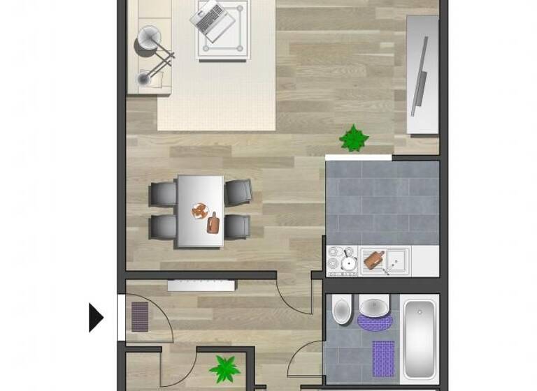 Wohnung zur Miete 340 € 3 Zimmer 68 m² 3. Geschoss Str. Usti nad Labem 323 Kappel Chemnitz 09119