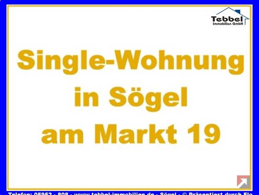 Wohnung zur Miete 440 € 1 Zimmer 56 m² frei ab 01.11.2025 Sögel 49751