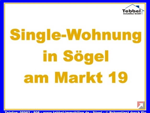 Wohnung zur Miete 440 € 1 Zimmer 56 m² frei ab 01.11.2025 Sögel Sögel 49751