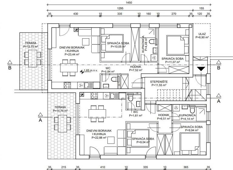 Wohnung zum Kauf 497.000 € 3 Zimmer Sibenik - Okolica 22000