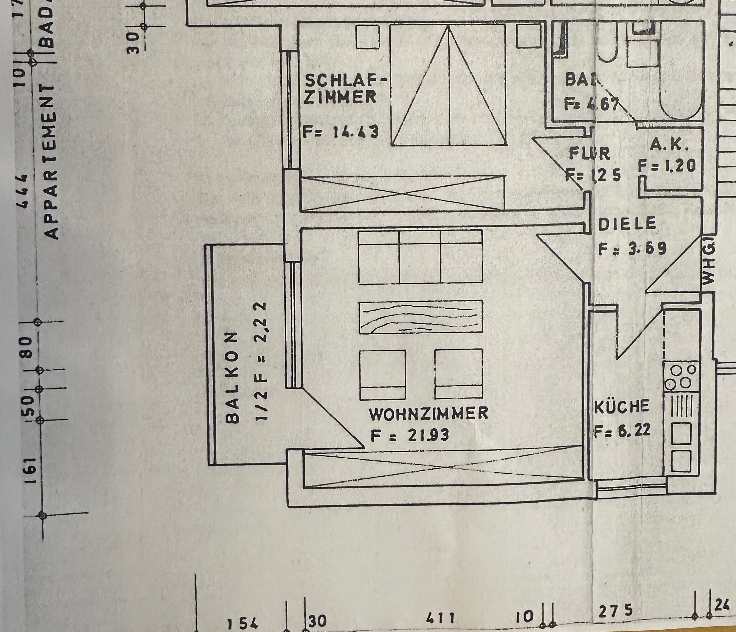 Wohnung zum Kauf 99.000 € 2 Zimmer 54 m²<br/>Wohnfläche 1.<br/>Geschoss Donauwörth Donauwörth 86609