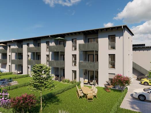 Wohnung zum Kauf - Erstbezug 334.900 € 3 Zimmer 71,6 m² EG Landau Landau an der Isar 94405