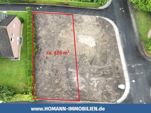 Grundstück zum Kauf provisionsfrei 597.500 € 427 m² Grundstück Wienburg Münster 48147