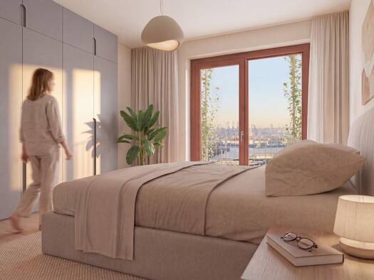 Wohnung zur Miete 2.656 € 2 Zimmer 61,8 m² Lucy-Borchard-Straße 10-20 Hamburg-Altstadt Mitte 20457