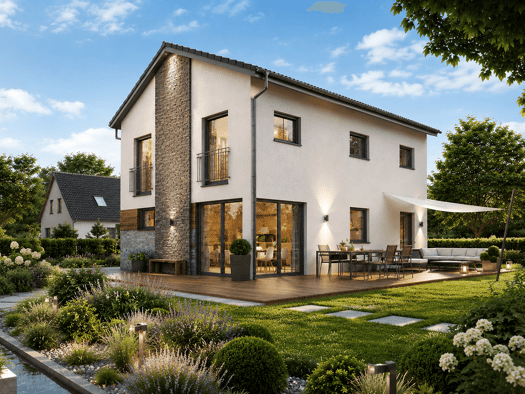 Haus zum Kauf - Erstbezug provisionsfrei 1.070.000 € 6 Zimmer 143 m² 331 m² Grundstück Allach-Untermenzing München 80999