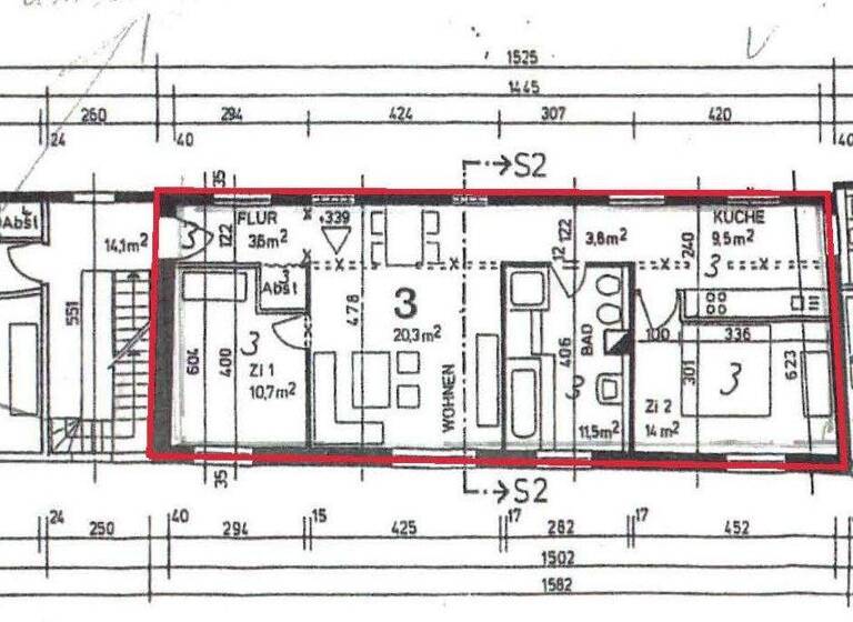 Wohnung zum Kauf 150.000 € 3 Zimmer 82 m² 1. Geschoss Rheinzabern 76764
