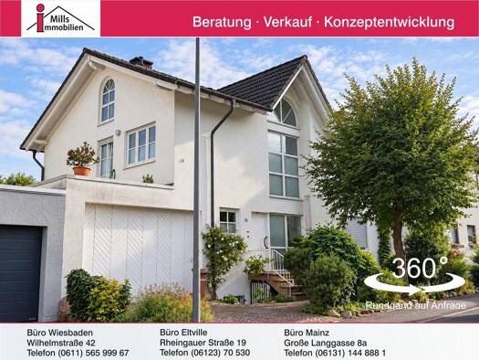 Doppelhaushälfte zum Kauf 748.000 € 7 Zimmer 260 m² 474 m² Grundstück Rüdesheim am Rhein Rüdesheim am Rhein 65385