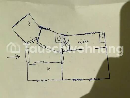 Wohnung zur Miete Tauschwohnung 950 € 2,5 Zimmer 57 m² 3. Geschoss Barmbek-Süd Hamburg 22083