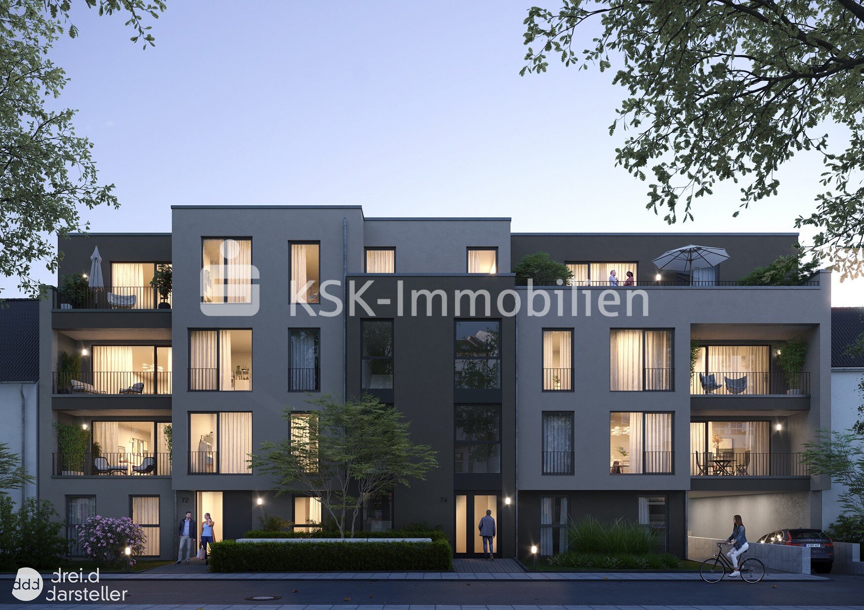 Wohnung zum Kauf 550.000 € 3 Zimmer 94 m²<br/>Wohnfläche 1.<br/>Geschoss Refrath Bergisch Gladbach 51427