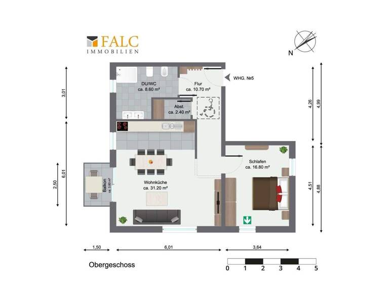 WG-Zimmer zum Kauf - Erstbezug provisionsfrei 304.000 € 2 Zimmer 70,7 m² frei ab 01.01.2028 Untergimpern Neckarbischofsheim 74924
